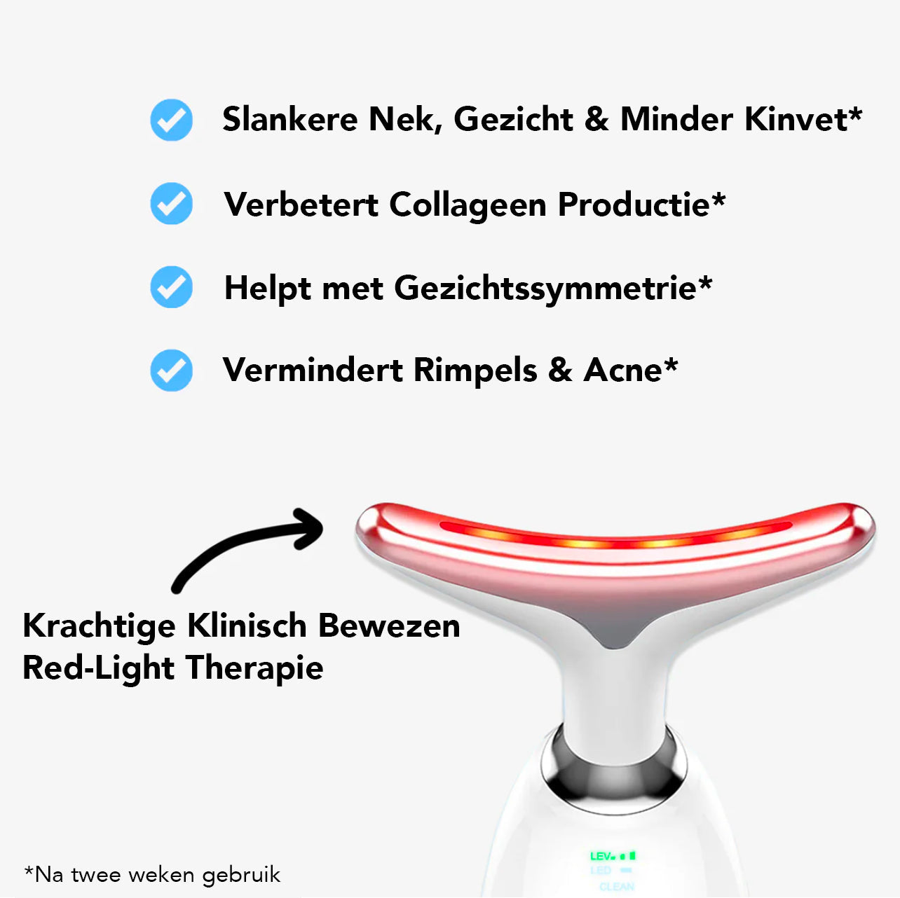 HyaSkin Gezichtsmassage l Dag onderkin, gebruik voor een strakke kaaklijn