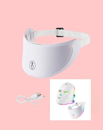 Chadé  iLED Hals masker l LED-Lichttherapie voor een jonger ogende hals